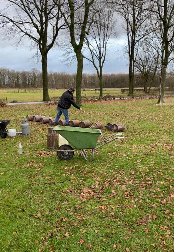 Drentse boermarke Carbid Westdorp